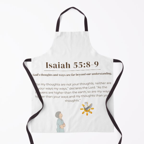 Item preview, Isaiah 55:8-9 Merchandise designed and sold by RandomlyPopUps.