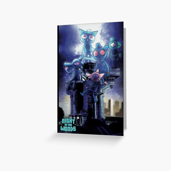 Night in the Woods - The Group Greeting Card