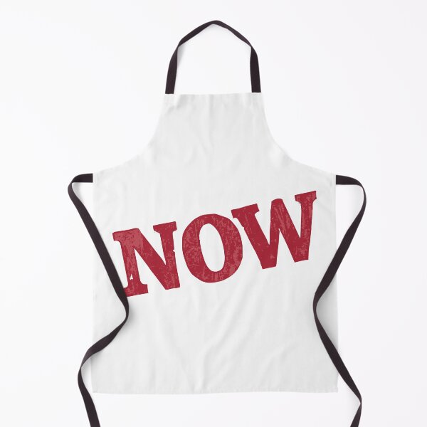 Item preview, Distressed red NOW text promotes urgency and immediate action today designed and sold by DigitalGraphic1.