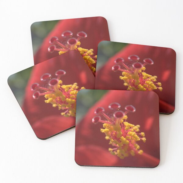 Item preview, Hibiscus Flower Pollen Microscope Photo in The Wild designed and sold by Petalgrain.