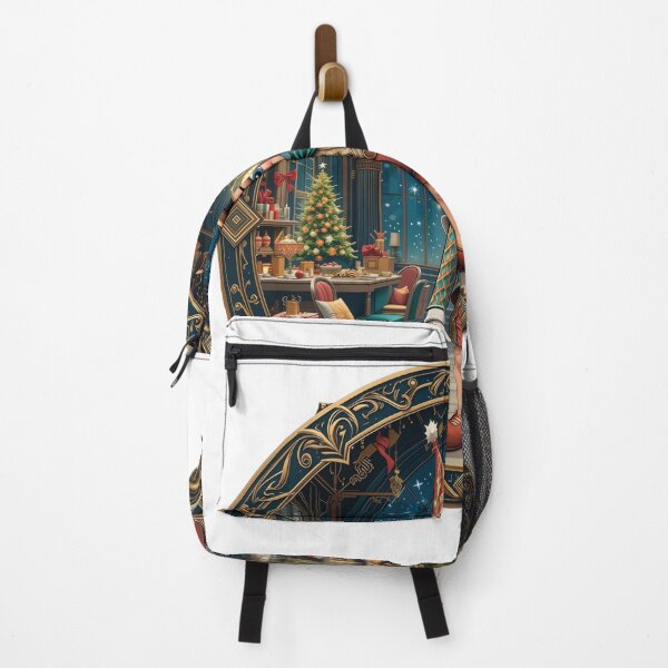 Item preview, Vintage Christmas Pinocchio Holiday Party Art designed and sold by AQUILAKREO.