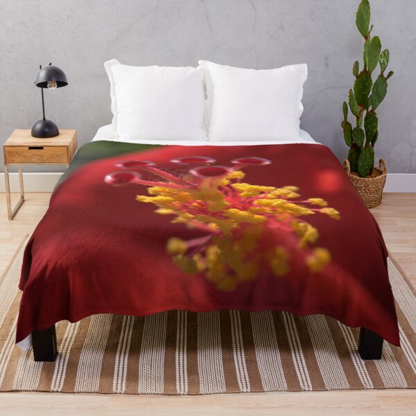 Item preview, Hibiscus Flower Pollen Microscope Photo in The Wild designed and sold by Petalgrain.