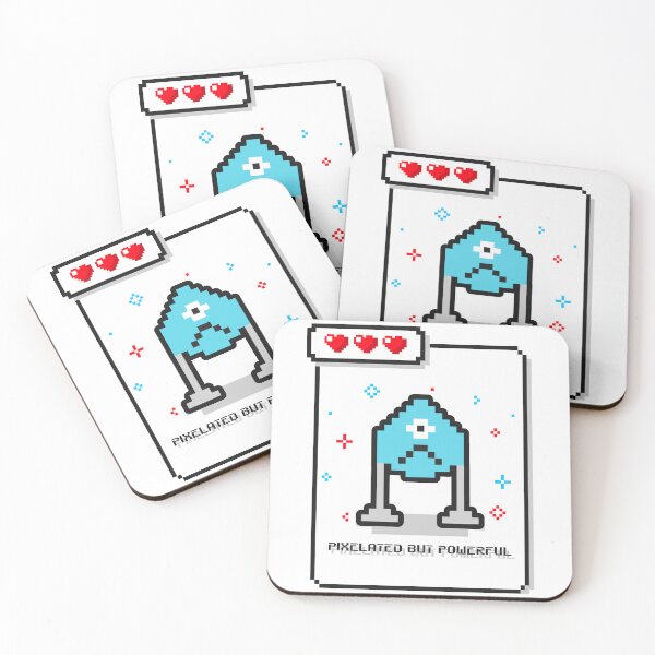 Item preview, Pixelated but Powerful – Retro Gaming Theme Design for True Gamers designed and sold by Ani-24.