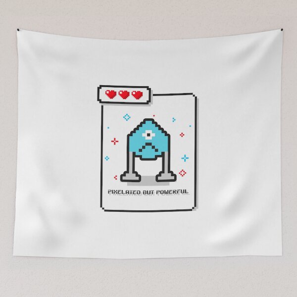 Item preview, Pixelated but Powerful – Retro Gaming Theme Design for True Gamers designed and sold by Ani-24.