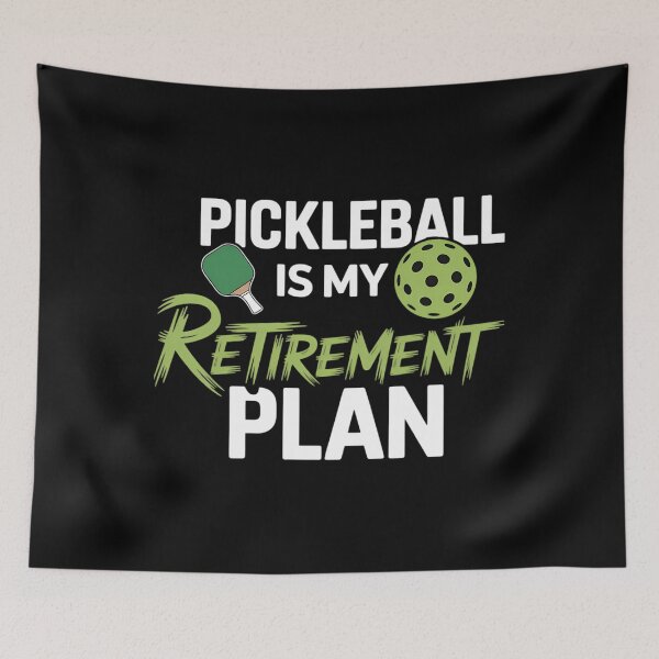 Item preview, Pickleball Is My Retirement Plan designed and sold by ValerieRodrigue.