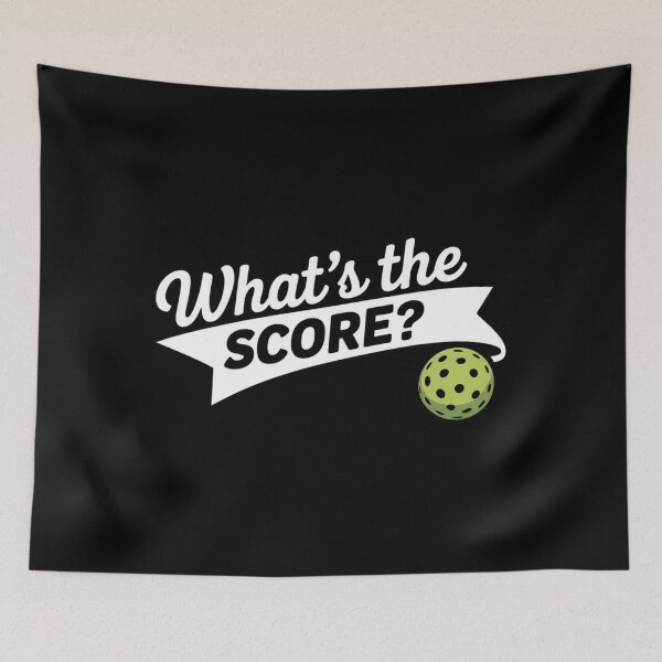 Item preview, What's The Score Funny Pickleball designed and sold by ValerieRodrigue.