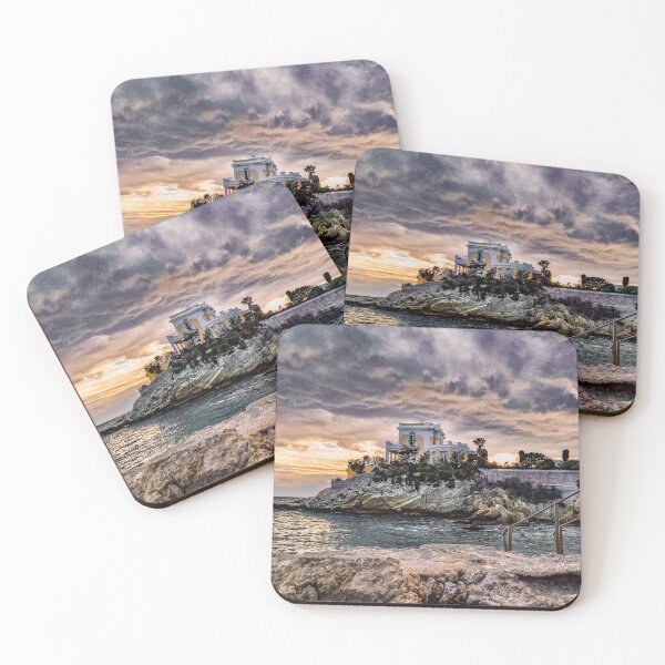 Item preview, Seaside villa under the clouds designed and sold by Max2Pic.