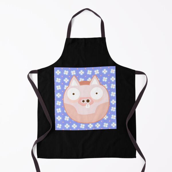 Item preview, A Big Surprise Pig With Running Nose In Flowers designed and sold by IgorSilvaCunha.