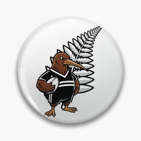 Item preview, NZ Kiwi Rugby Fern Mascot designed and sold by k3rstman1.