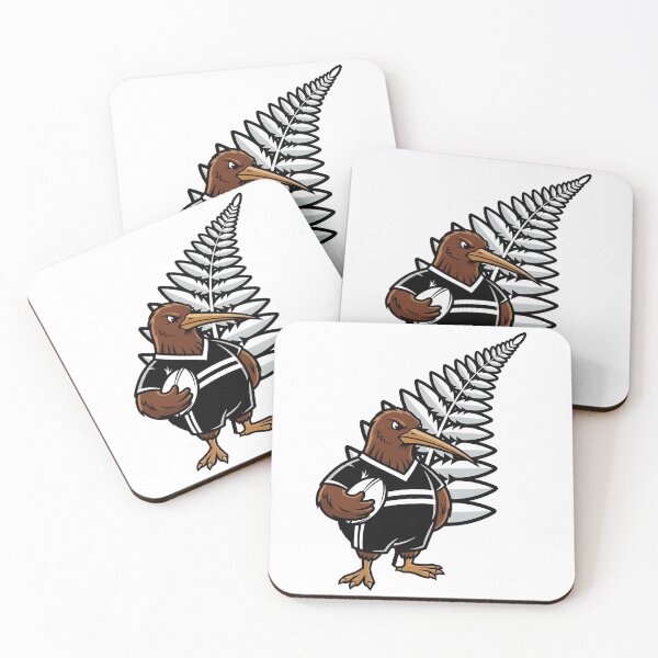 Item preview, NZ Kiwi Rugby Fern Mascot designed and sold by k3rstman1.