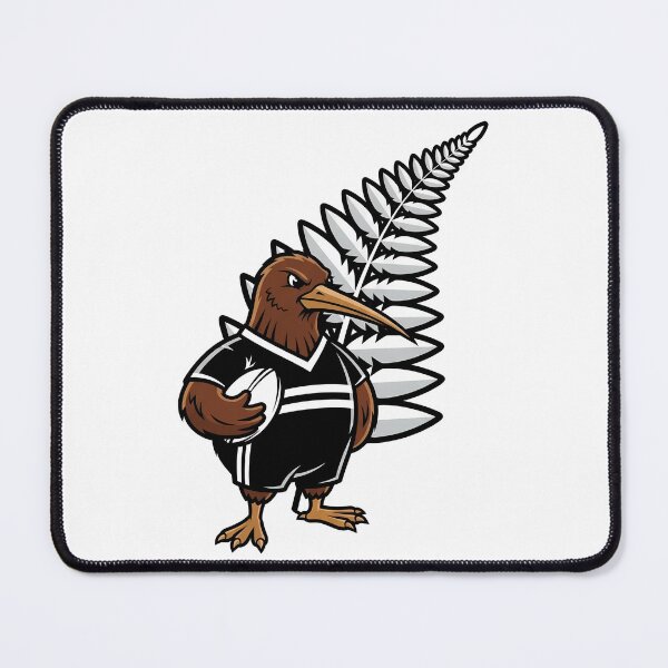 Item preview, NZ Kiwi Rugby Fern Mascot designed and sold by k3rstman1.