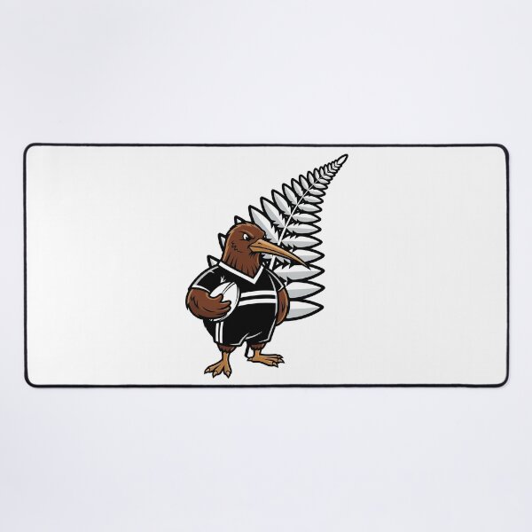 Item preview, NZ Kiwi Rugby Fern Mascot designed and sold by k3rstman1.