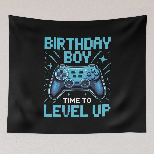 Item preview, Level Up Birthday Boy Matching Gamer Party  designed and sold by BeetleMalon.