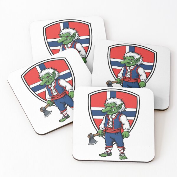 Item preview, Norway Troll Axe Folkloric Mascot designed and sold by k3rstman1.