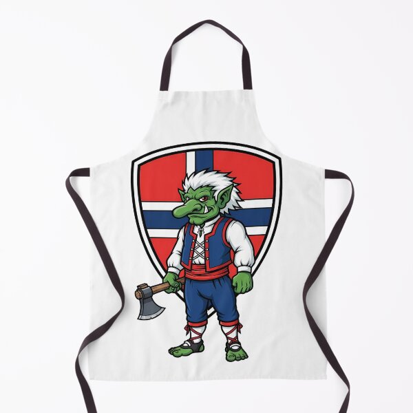 Item preview, Norway Troll Axe Folkloric Mascot designed and sold by k3rstman1.