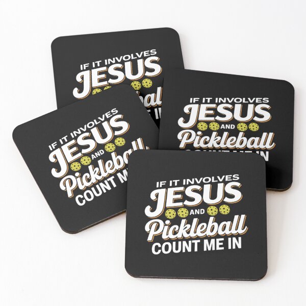 Item preview, If It Involves Jesus And Pickleball Count Me In Pickleball Player designed and sold by ValerieRodrigue.