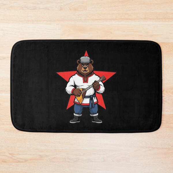 Item preview, Russian Bear Balalaika Folk Art Mascot designed and sold by k3rstman1.