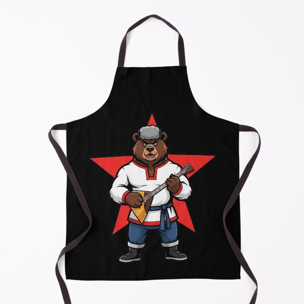 Item preview, Russian Bear Balalaika Folk Art Mascot designed and sold by k3rstman1.
