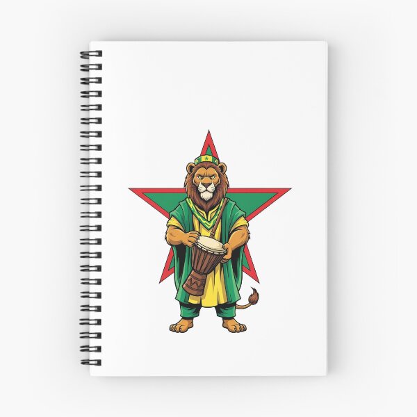 Item preview, African Lion Djembe Drummer King designed and sold by k3rstman1.