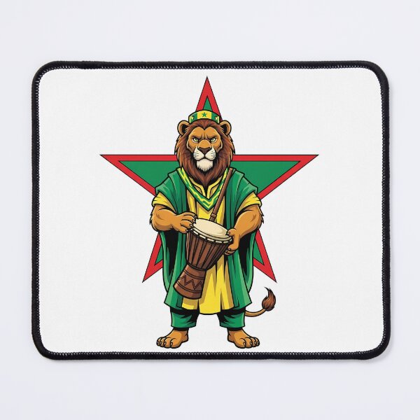 Item preview, African Lion Djembe Drummer King designed and sold by k3rstman1.