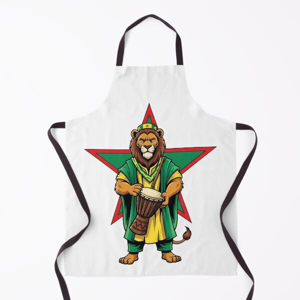 Item preview, African Lion Djembe Drummer King designed and sold by k3rstman1.