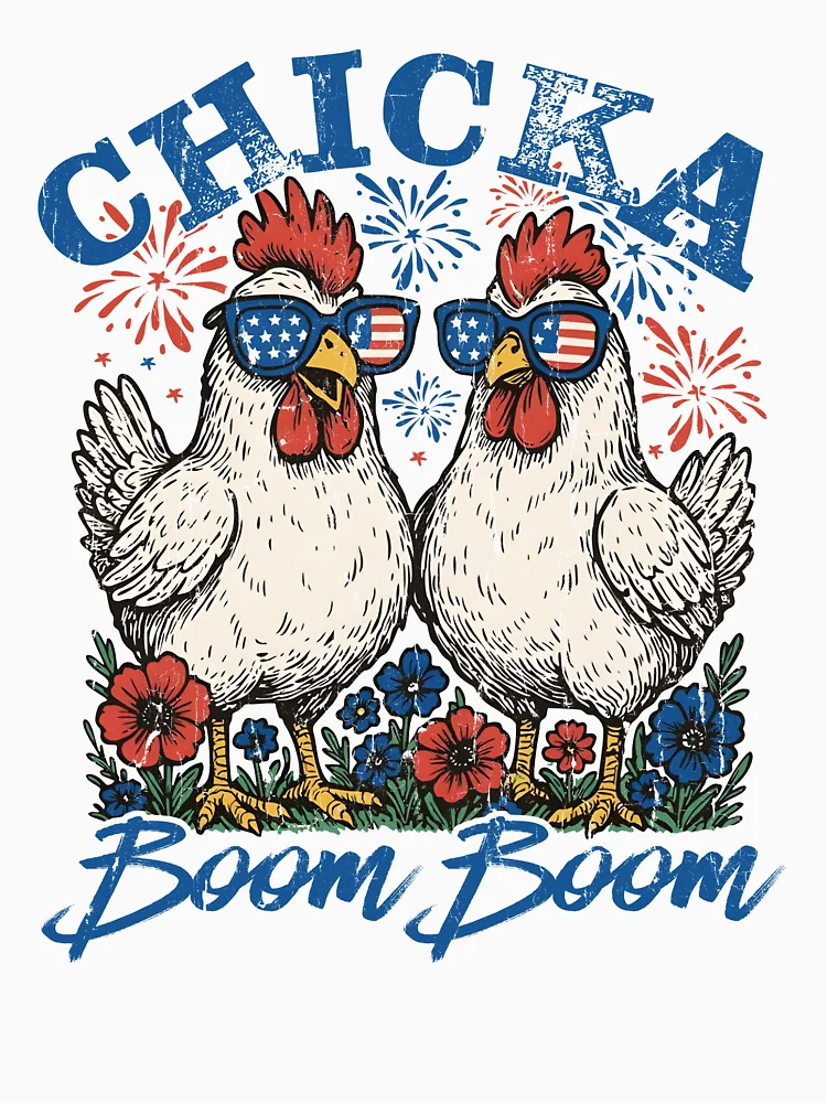 Thumbnail 7 of 7, Essential T-Shirt, Chicka Boom Boom designed and sold by RoderickStout.