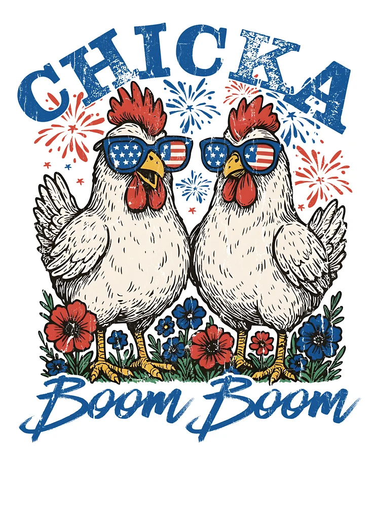 Thumbnail 7 of 7, Oversized T-Shirt, Chicka Boom Boom designed and sold by RoderickStout.