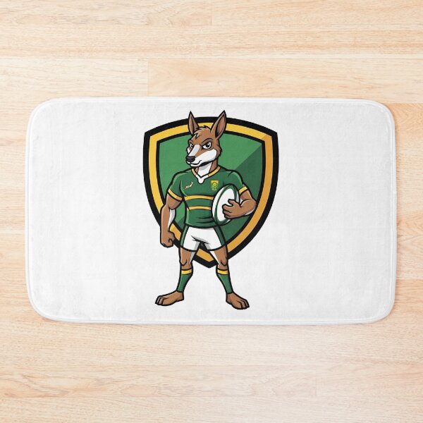 Item preview, Springbok Rugby Mascot South Africa designed and sold by k3rstman1.