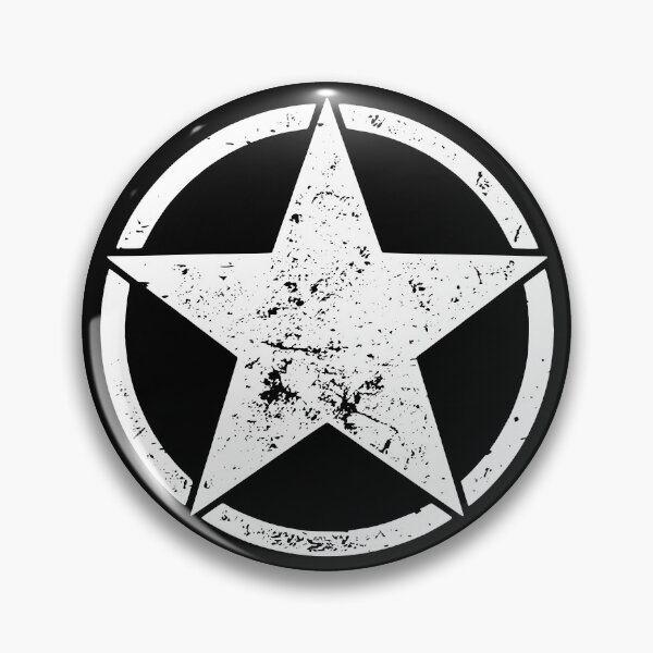 Item preview, Rugged Western Star in Circle Distressed Star Emblem designed and sold by BluecidDesign.