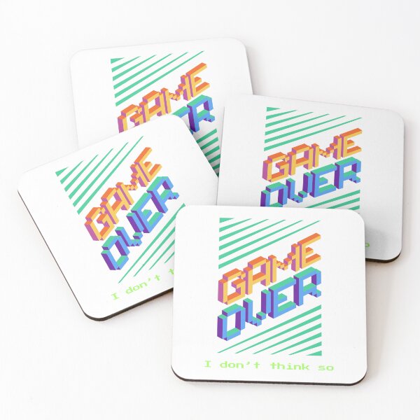 Item preview, Game Over? I Don’t Think So – Retro Gaming Design for Determined Players designed and sold by Ani-24.