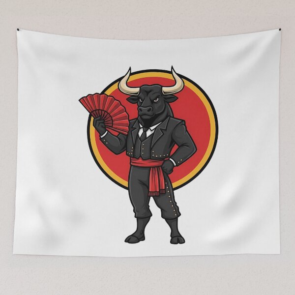 Item preview, Spanish Bull Matador Flamenco Mascot designed and sold by k3rstman1.