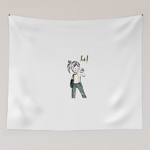 Item preview, Girl Waving Hi designed and sold by RODNEYSMITHER.