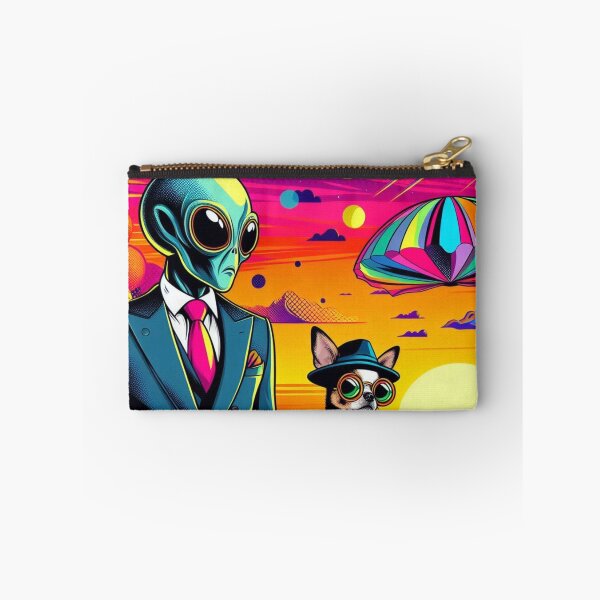 Item preview, alien and cute chihuahua dog designed and sold by Dogandesighn.