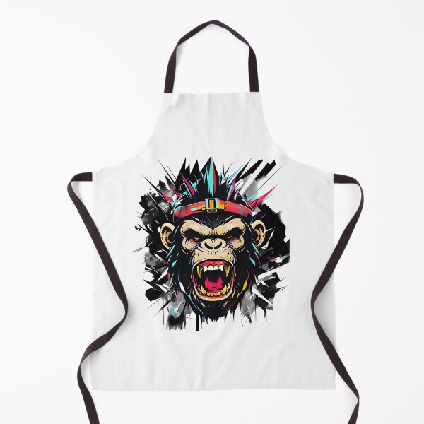 Item preview, Psycho Monkey Mask designed and sold by dreampik.