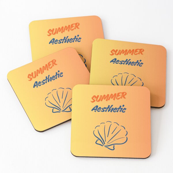 Item preview, Summer Aesthetic Shell – Minimal Beach Vibes Design designed and sold by R77shop.