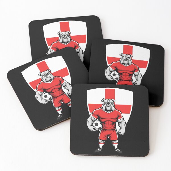 Item preview, England Bulldog Football Mascot Soccer designed and sold by k3rstman1.