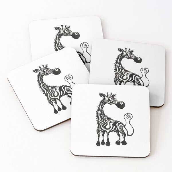 Item preview, Cute Zebra Toon Pose designed and sold by dreampik.