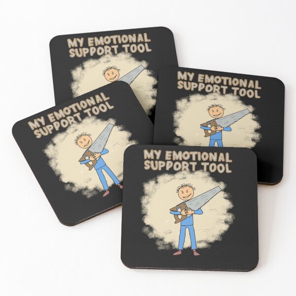 Item preview, Funny Carpenter Saw Shirt – My Emotional Support Tool Hand-Drawn Design designed and sold by Popstudio85.