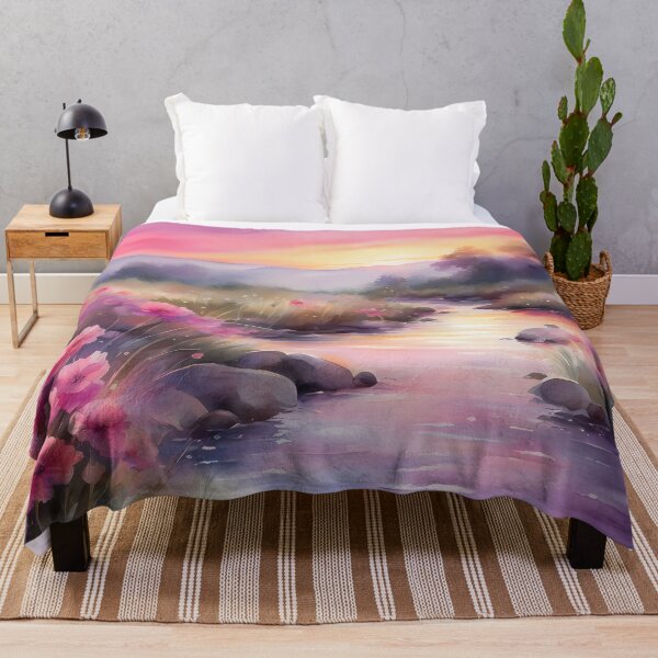Item preview, Pink Meadow by Sunrise Creek designed and sold by CalmnessbyChoice.