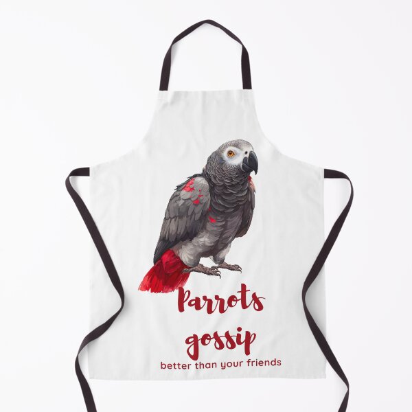 Item preview, Parrots Gossip Better Than Your Friends Funny Bird Quote designed and sold by Anastasiia Yurevych.