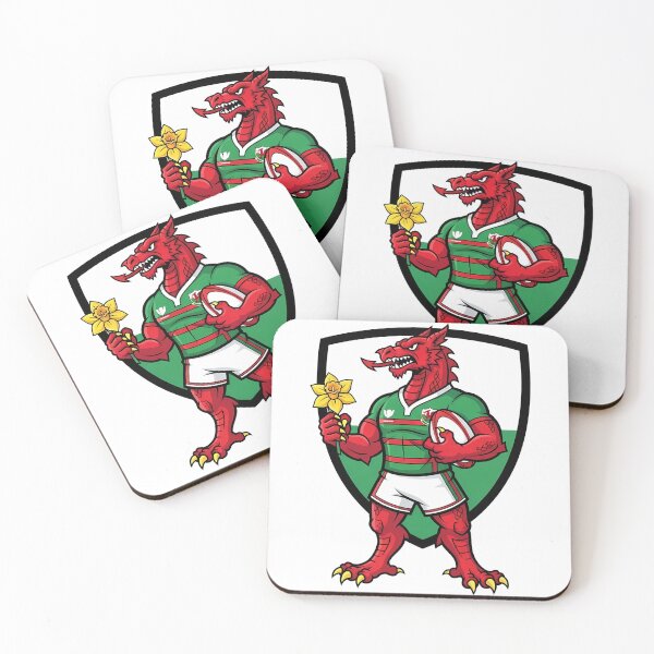 Item preview, Wales Rugby Dragon Mascot Sport National designed and sold by k3rstman1.