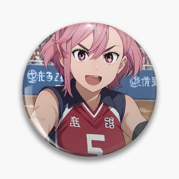 Item preview, Aira Shiratori Dandadan Volleyball Dynamic Arena Power Serve designed and sold by HumbertoValveno.