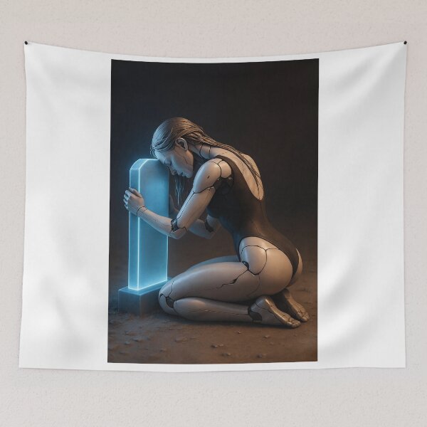 Item preview, Android one-piece swimsuit booty tombstone  designed and sold by CathryneDelamort.