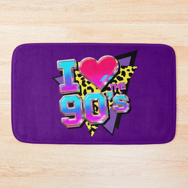 Item preview, I Love the 90’s Retro Leopard Print – Bold Neon Nostalgia  designed and sold by WHITE FLAME PRINTS.
