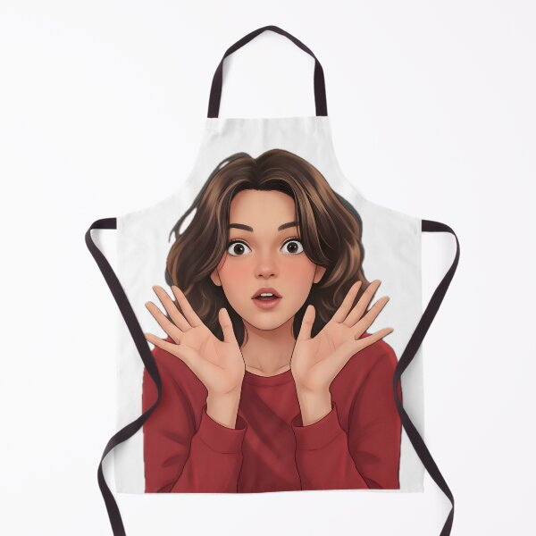 Item preview, Pretty Shocked Girl in Red Dress designed and sold by pranjalk88.