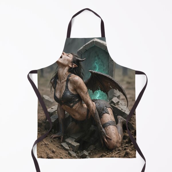 Item preview, Succubus emerging tombstone designed and sold by CathryneDelamort.