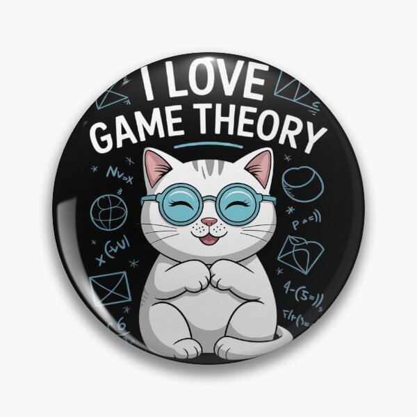 Item preview, I Love Math and Cats - Game Theory  designed and sold by GGrizeldaRivas.