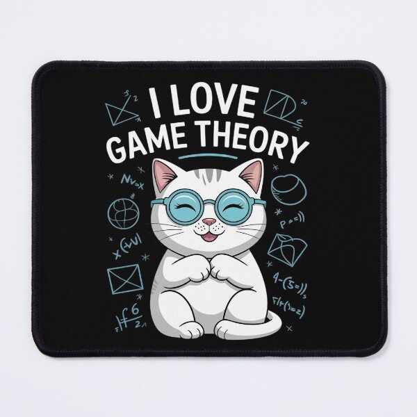 Item preview, I Love Math and Cats - Game Theory  designed and sold by GGrizeldaRivas.