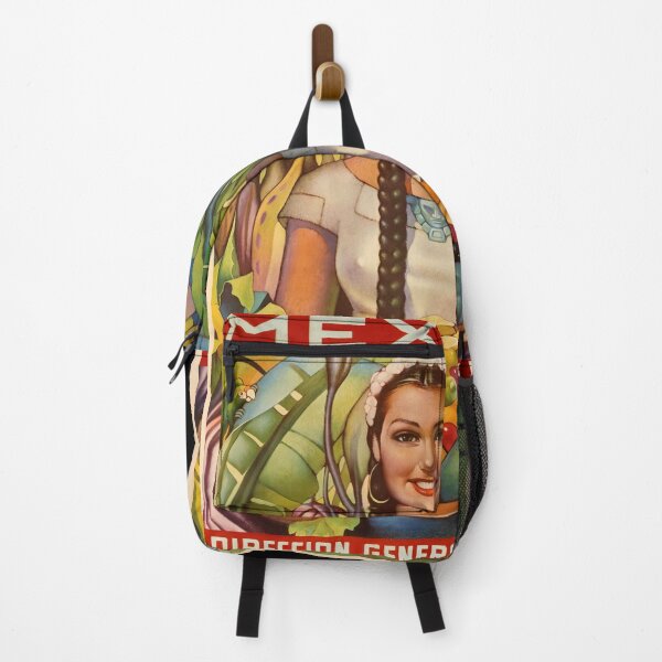 Item preview, Vintage Mexico Tourism Poster | Mid-Century Art | Vibrant Colors & Cultural Heritage | Traditional Mexican Attire | Exotic Art designed and sold by artofuniverse.