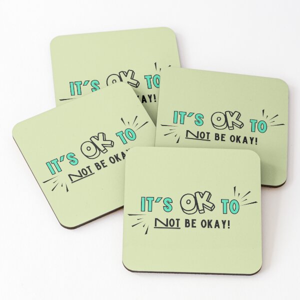 Item preview, It's okay not to be okay motivational positivity designed and sold by twosenses.